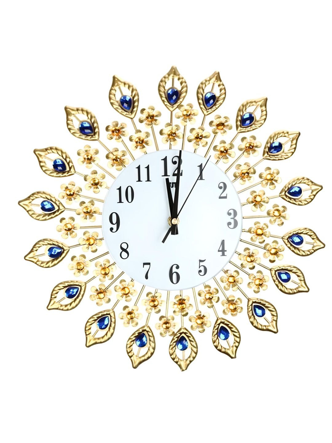 Abstract shaped wall clock