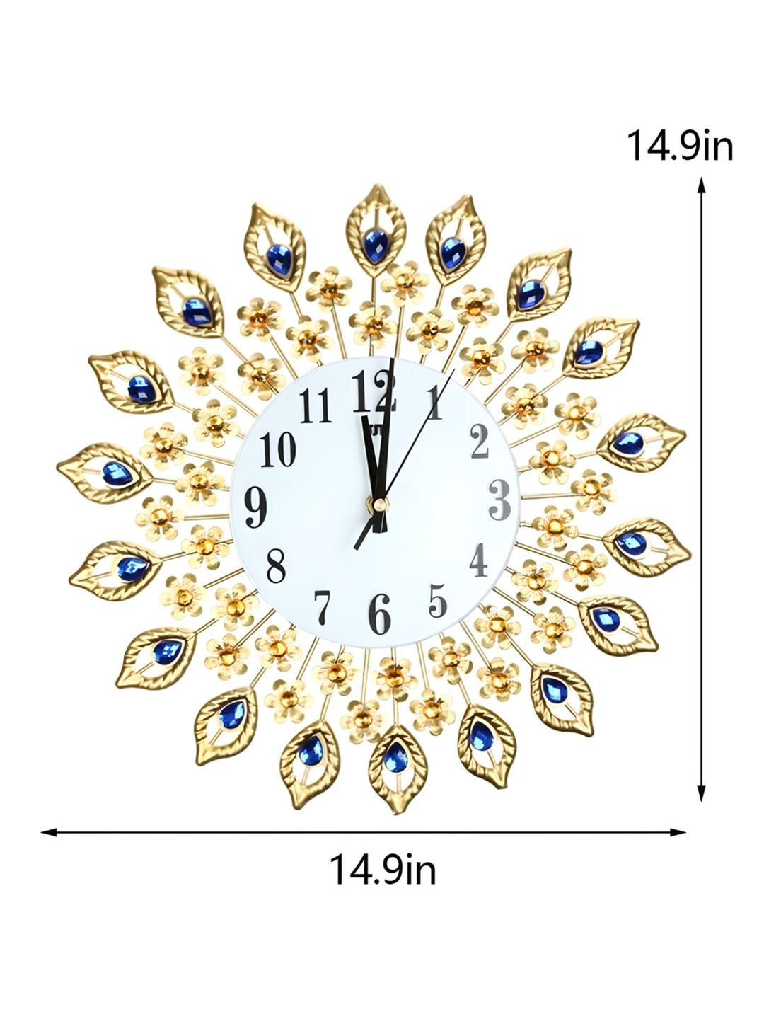 Abstract shaped wall clock