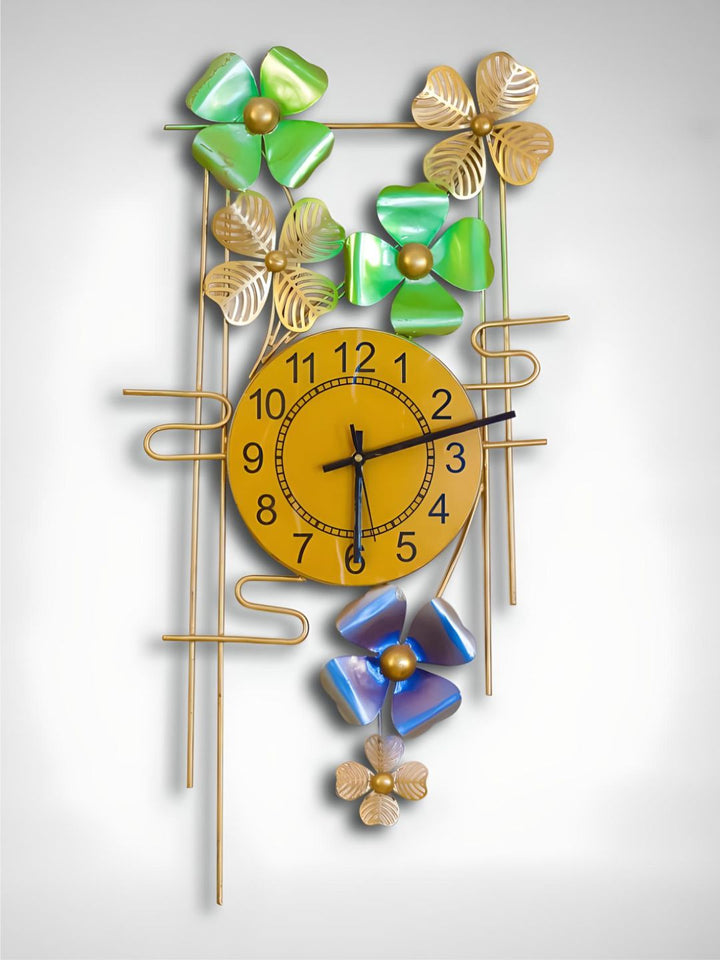 Abstract shaped wall clock
