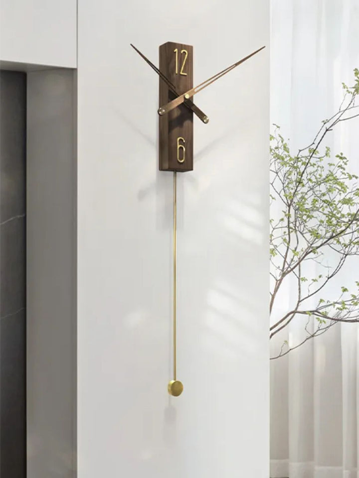 Abstract shaped wall clock