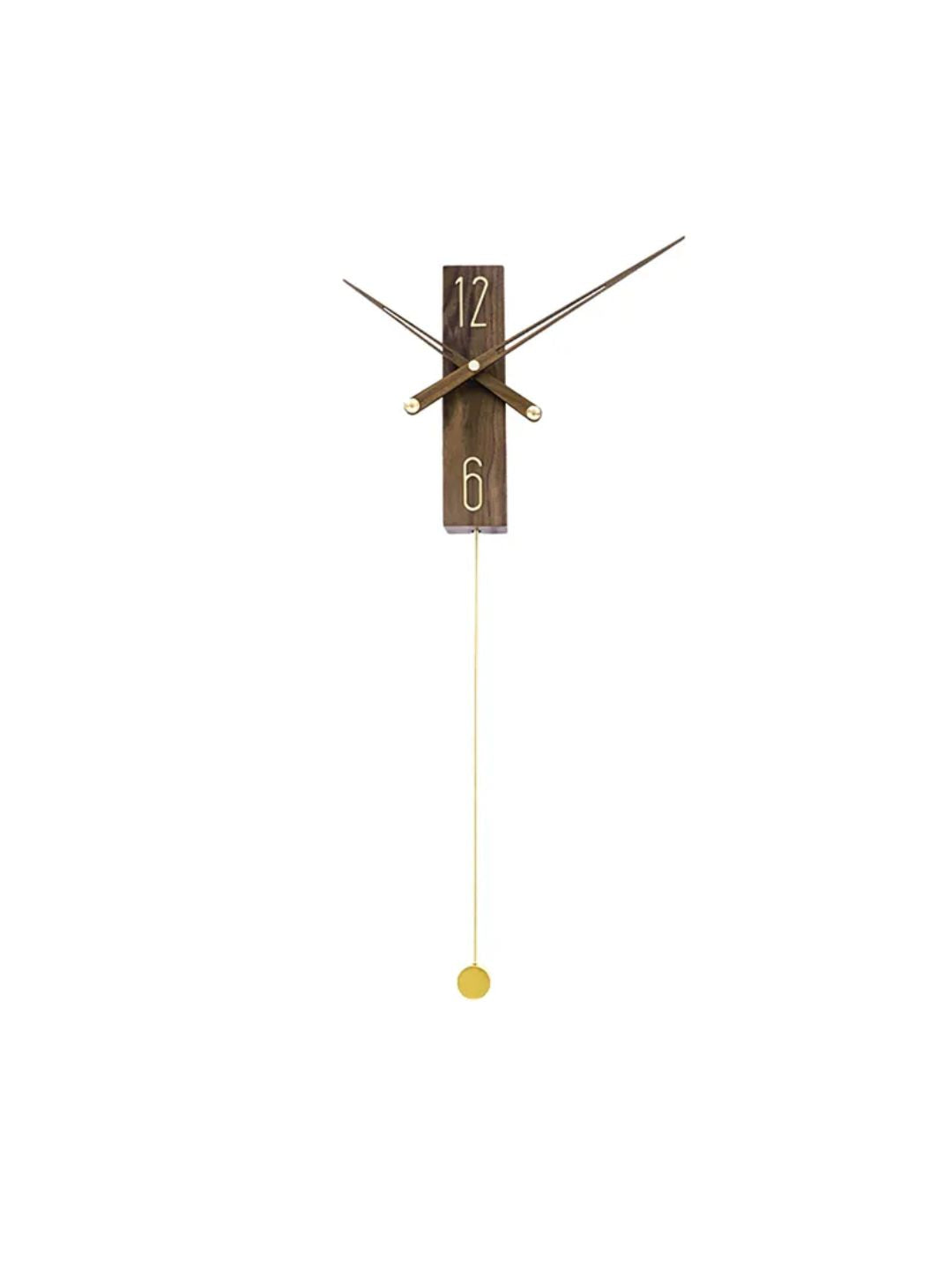 Abstract shaped wall clock