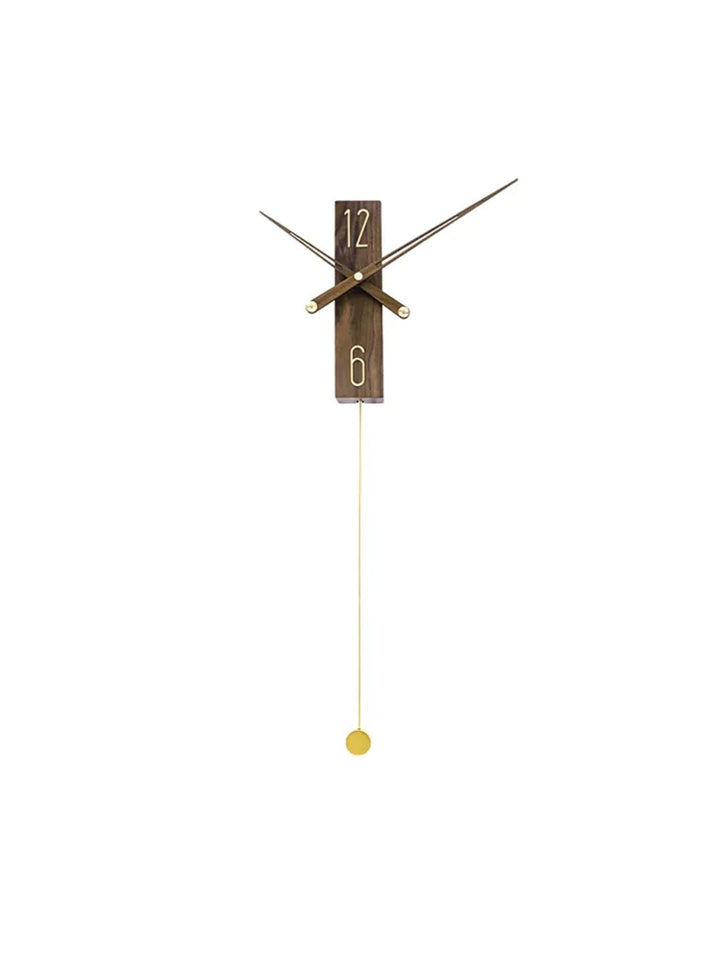 Abstract shaped wall clock