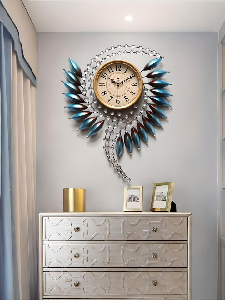 Abstract shaped wall clock