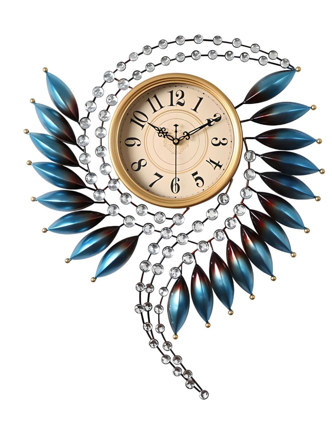 Abstract shaped wall clock