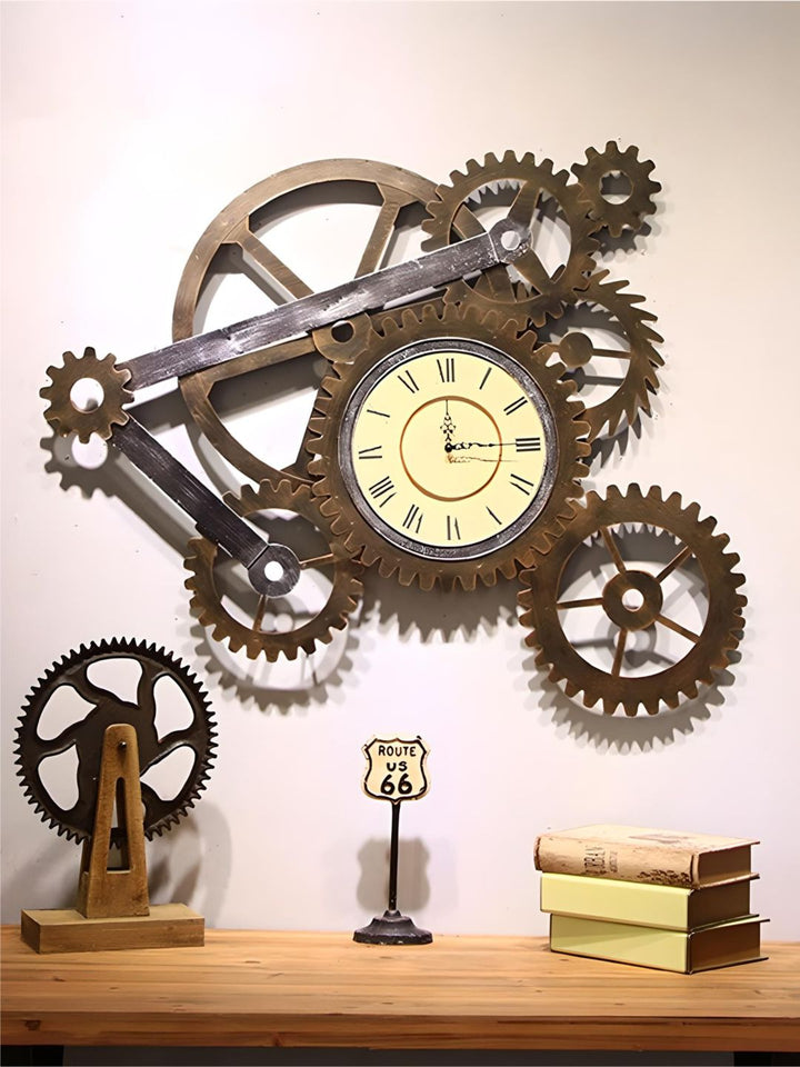 Abstract shaped wall clock