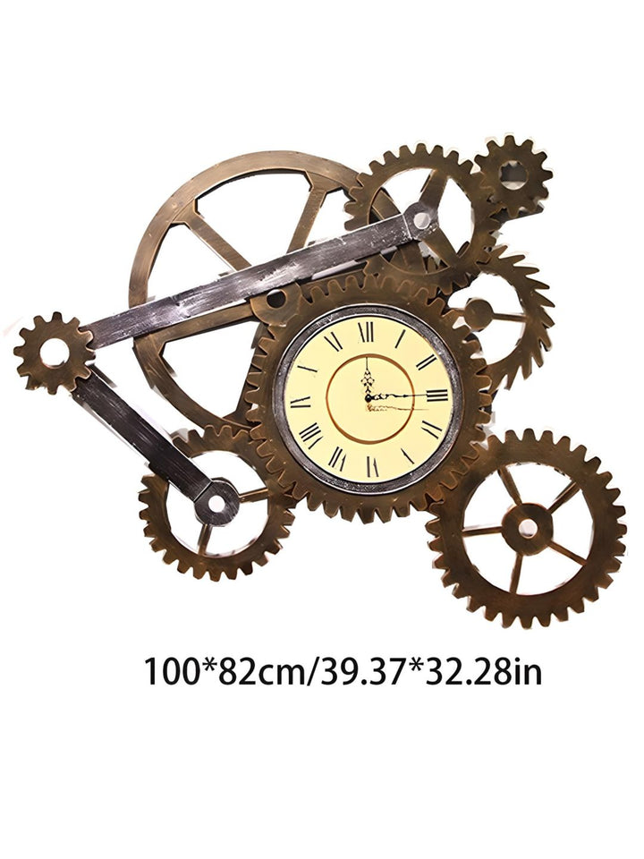 Abstract shaped wall clock