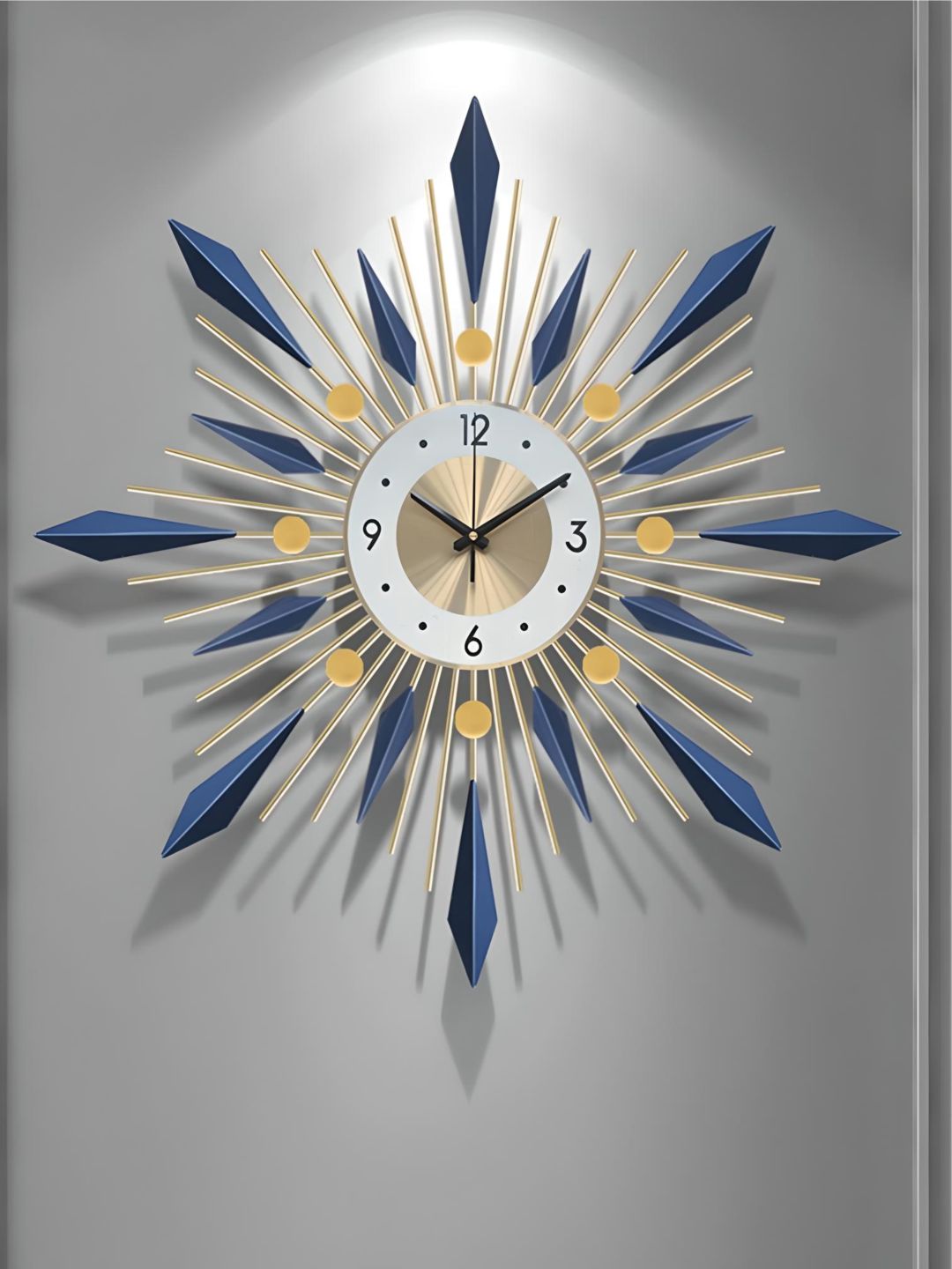 Abstract shaped wall clock