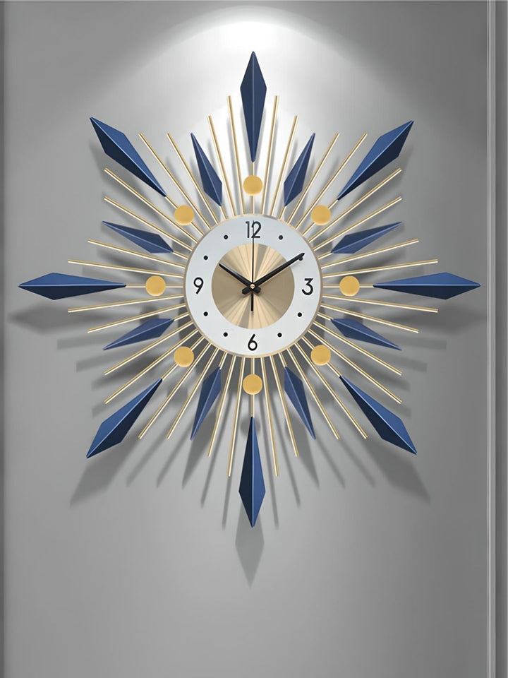 Abstract shaped wall clock