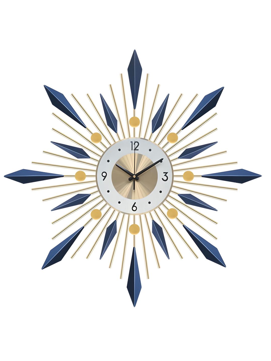 Abstract shaped wall clock