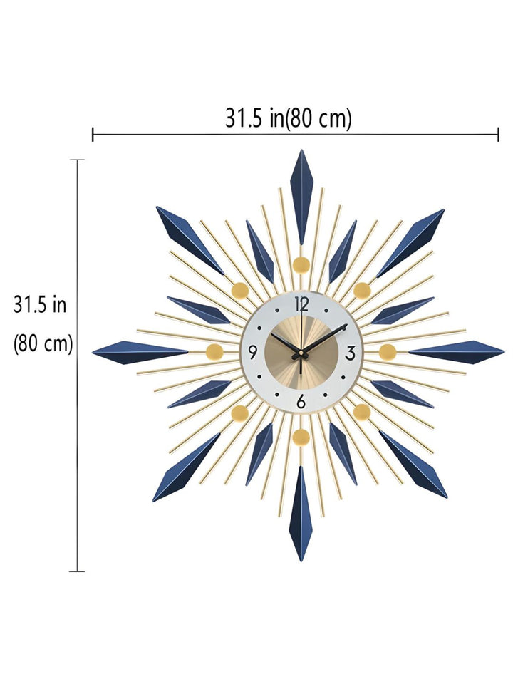Abstract shaped wall clock