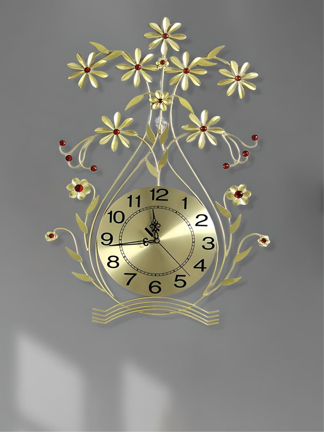 Abstract shaped wall clock