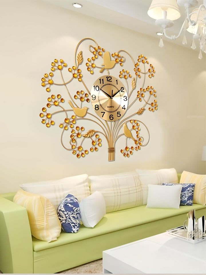 Abstract shaped wall clock