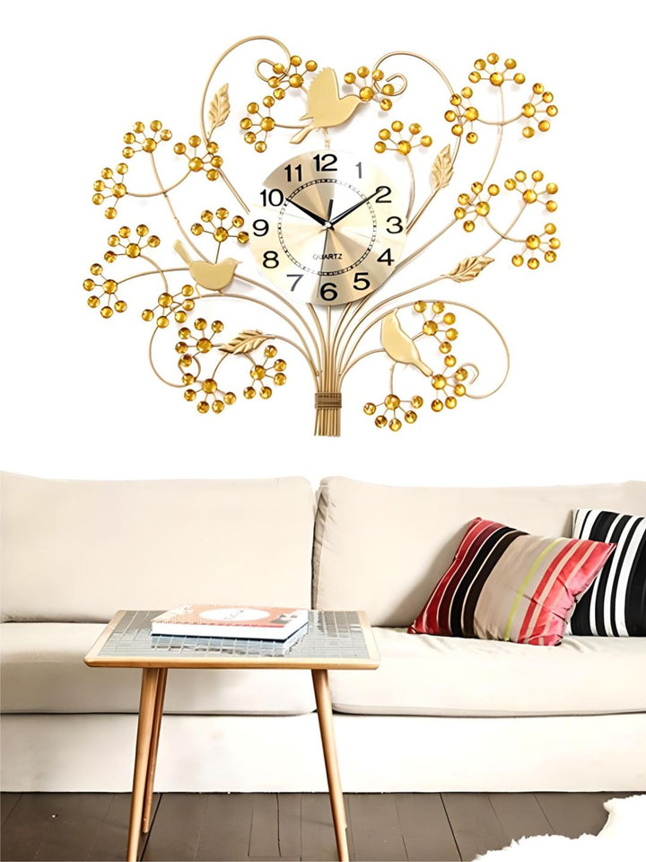 Abstract shaped wall clock