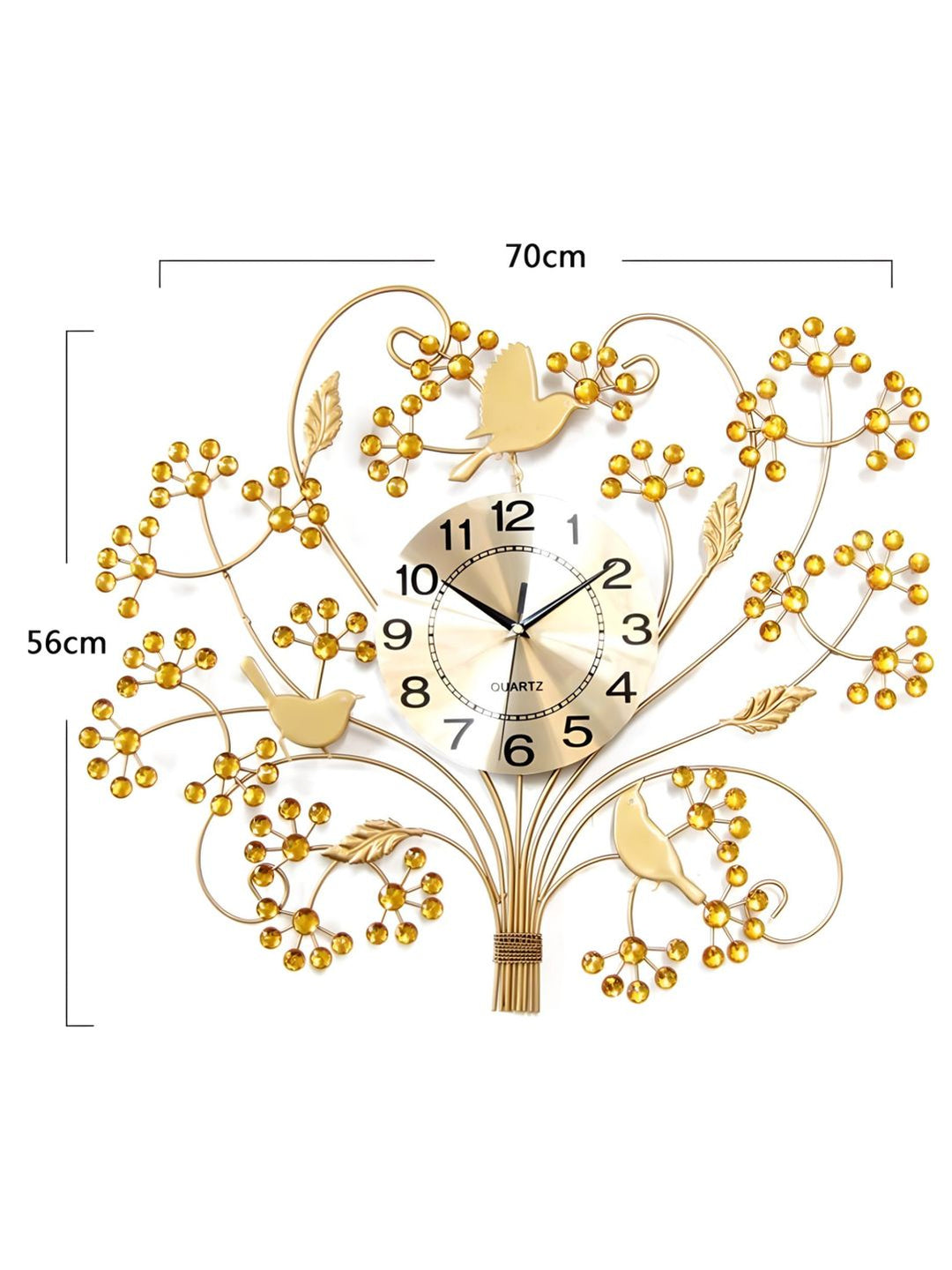 Abstract shaped wall clock