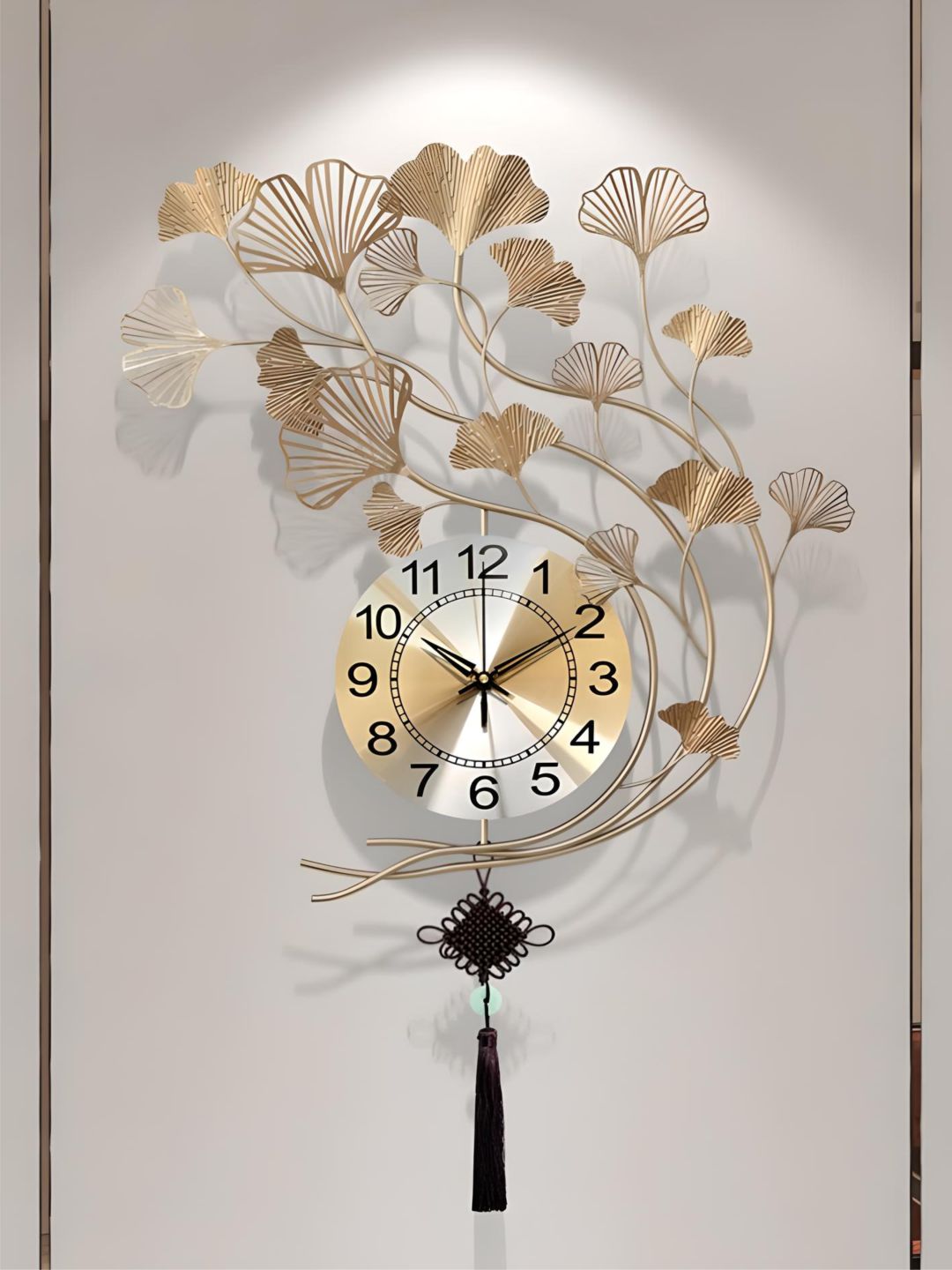Abstract shaped wall clock