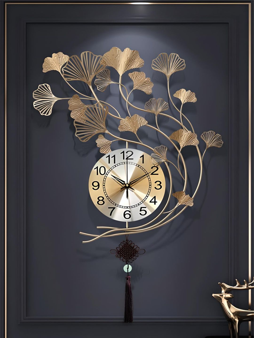 Abstract shaped wall clock