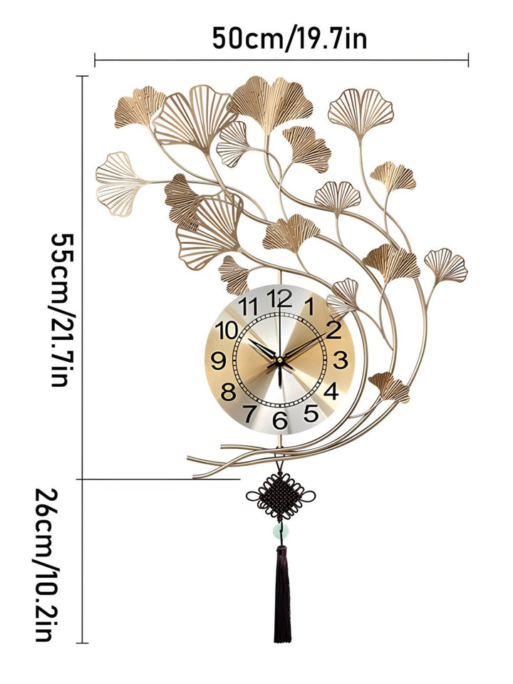 Abstract shaped wall clock