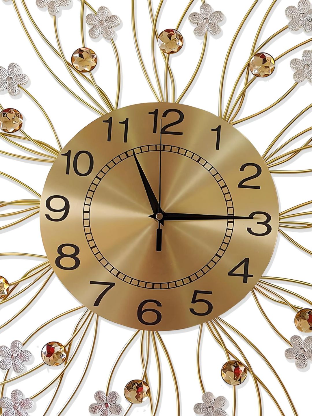 Abstract shaped wall clock