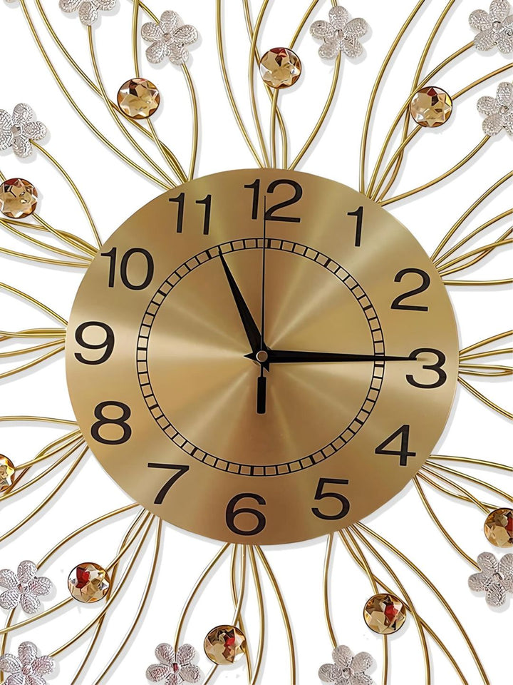 Abstract shaped wall clock