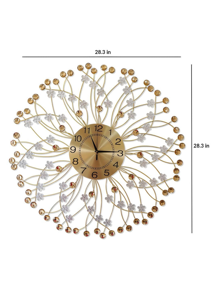 Abstract shaped wall clock