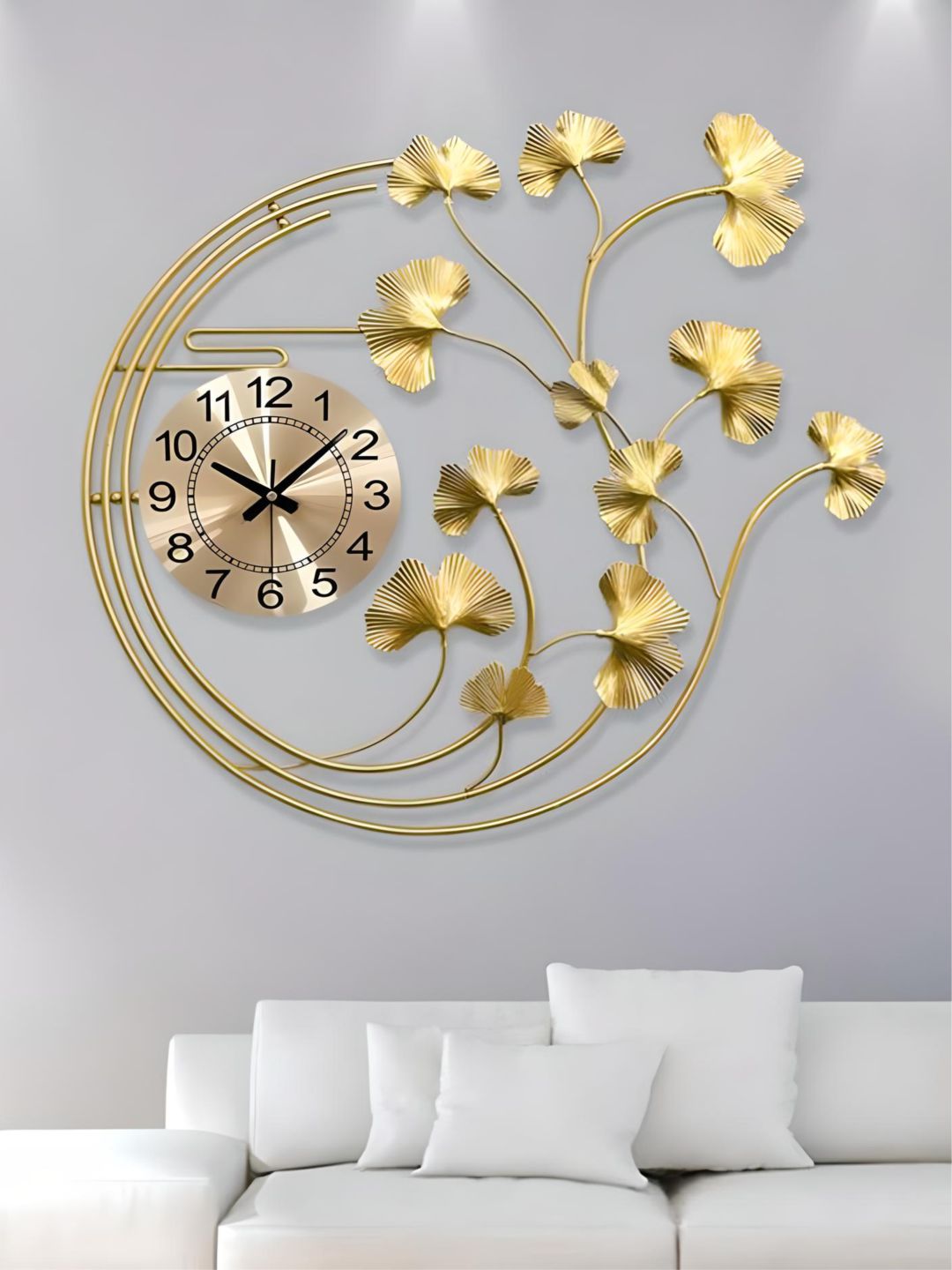 Abstract shaped wall clock