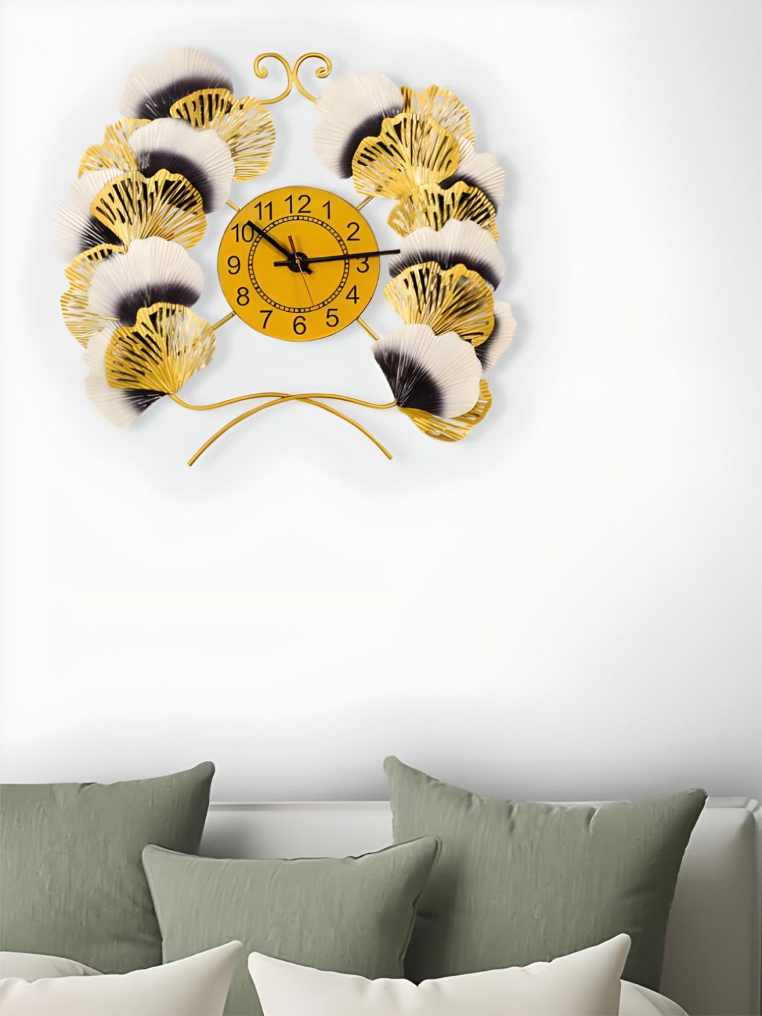 Abstract shaped wall clock