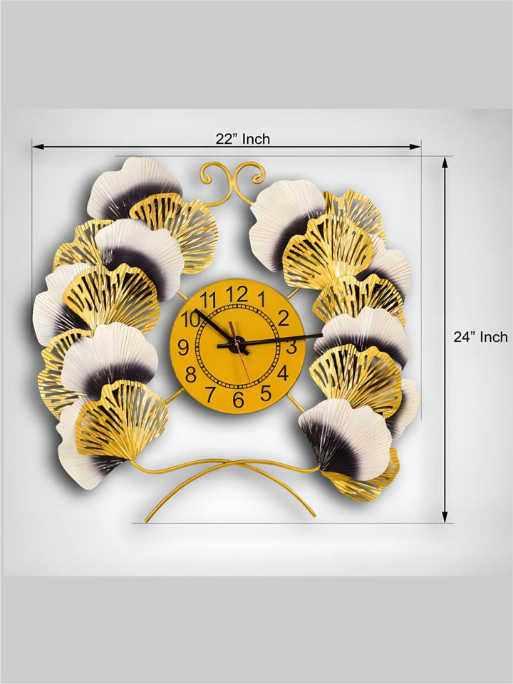 Abstract shaped wall clock