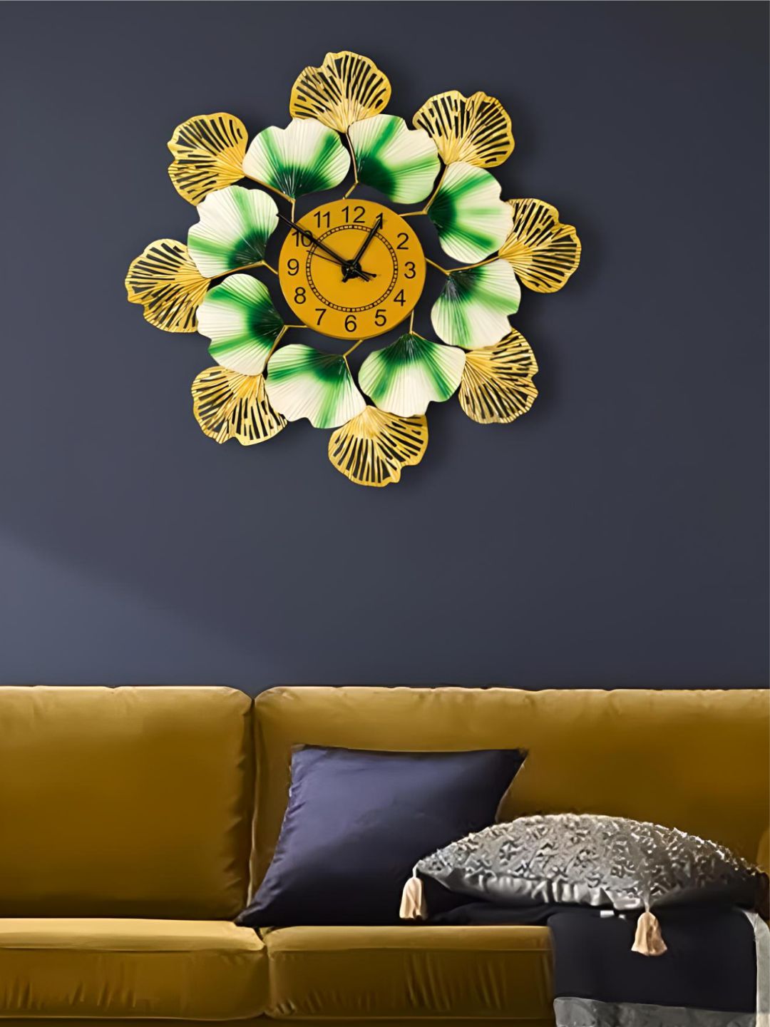 Abstract shaped wall clock