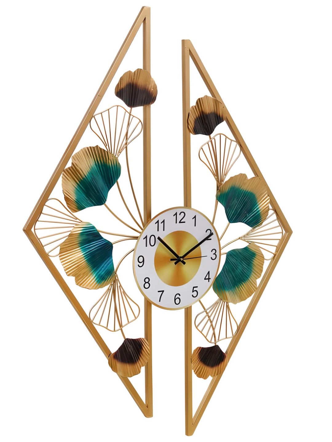 Abstract shaped wall clock