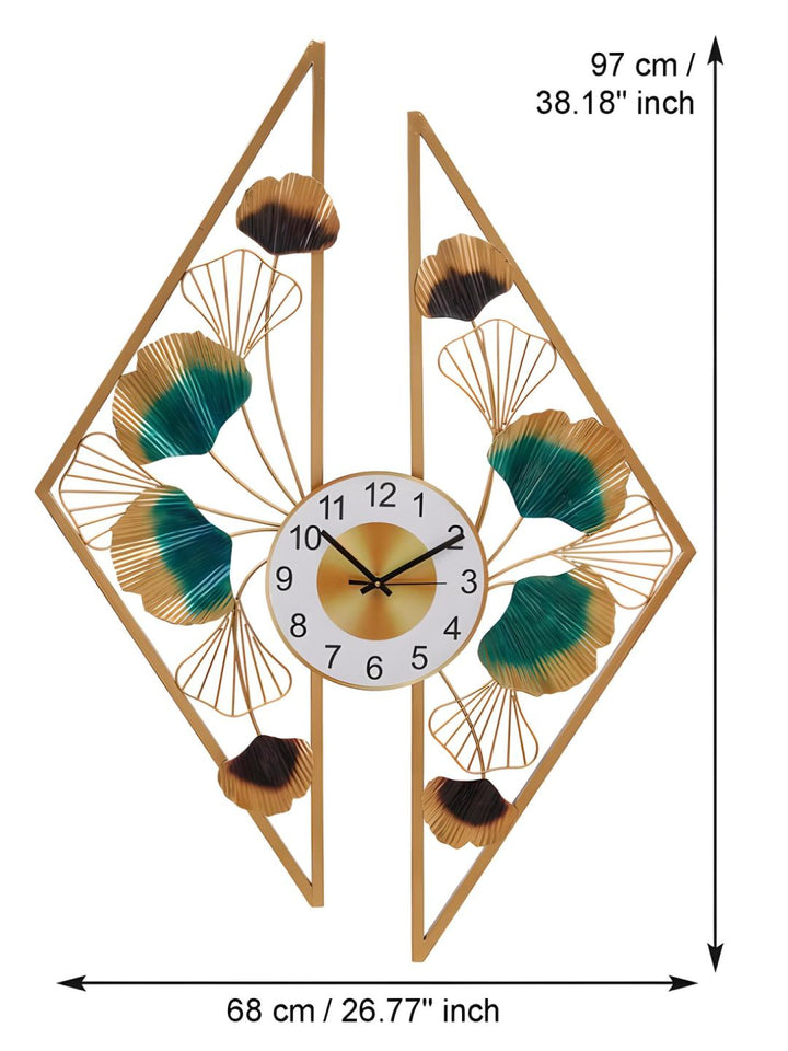 Abstract shaped wall clock