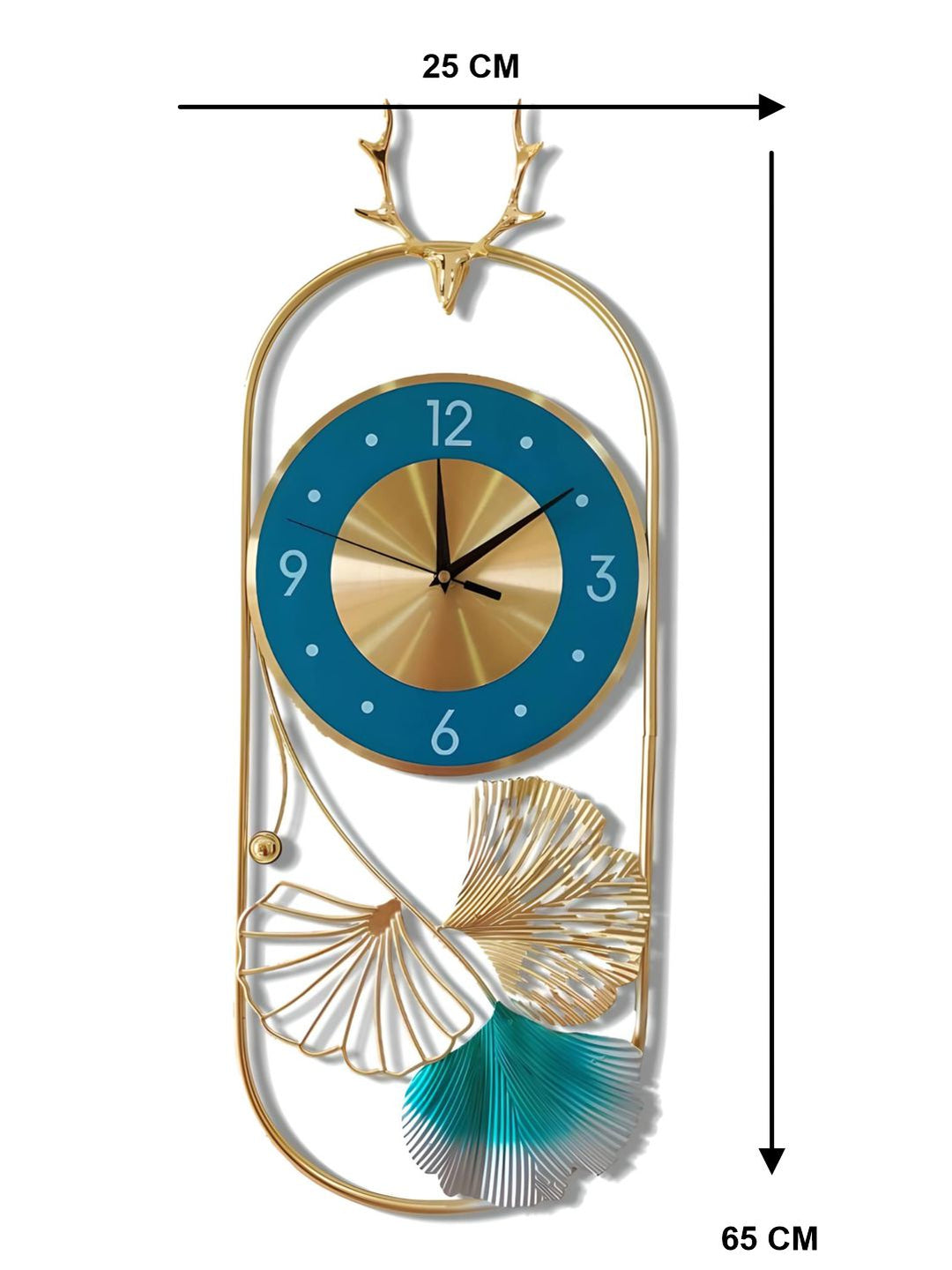 Abstract shaped wall clock