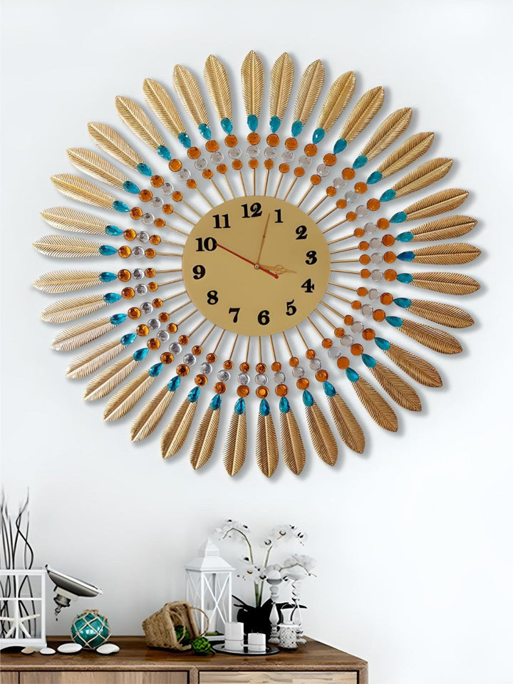 Abstract shaped wall clock