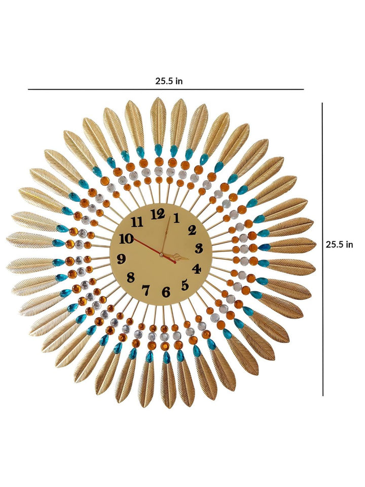 Abstract shaped wall clock