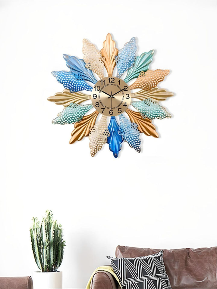 Abstract shaped wall clock