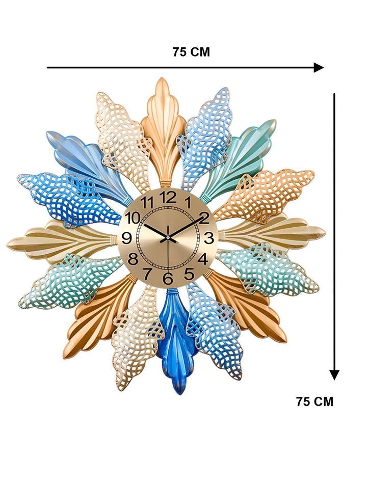 Abstract shaped wall clock