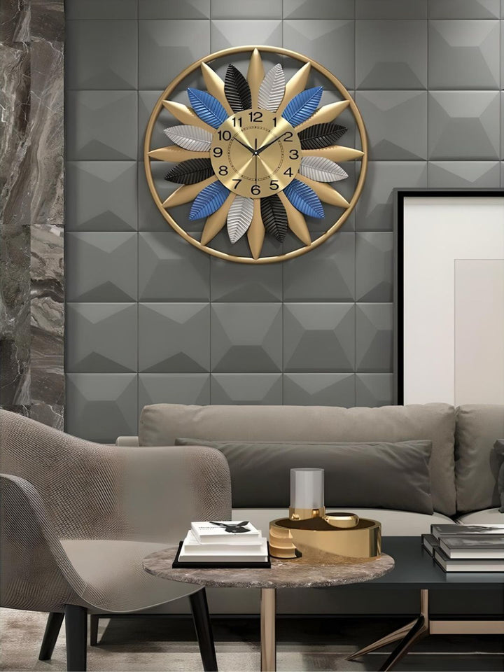 Abstract shaped wall clock