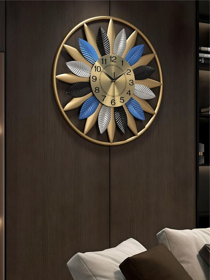 Abstract shaped wall clock