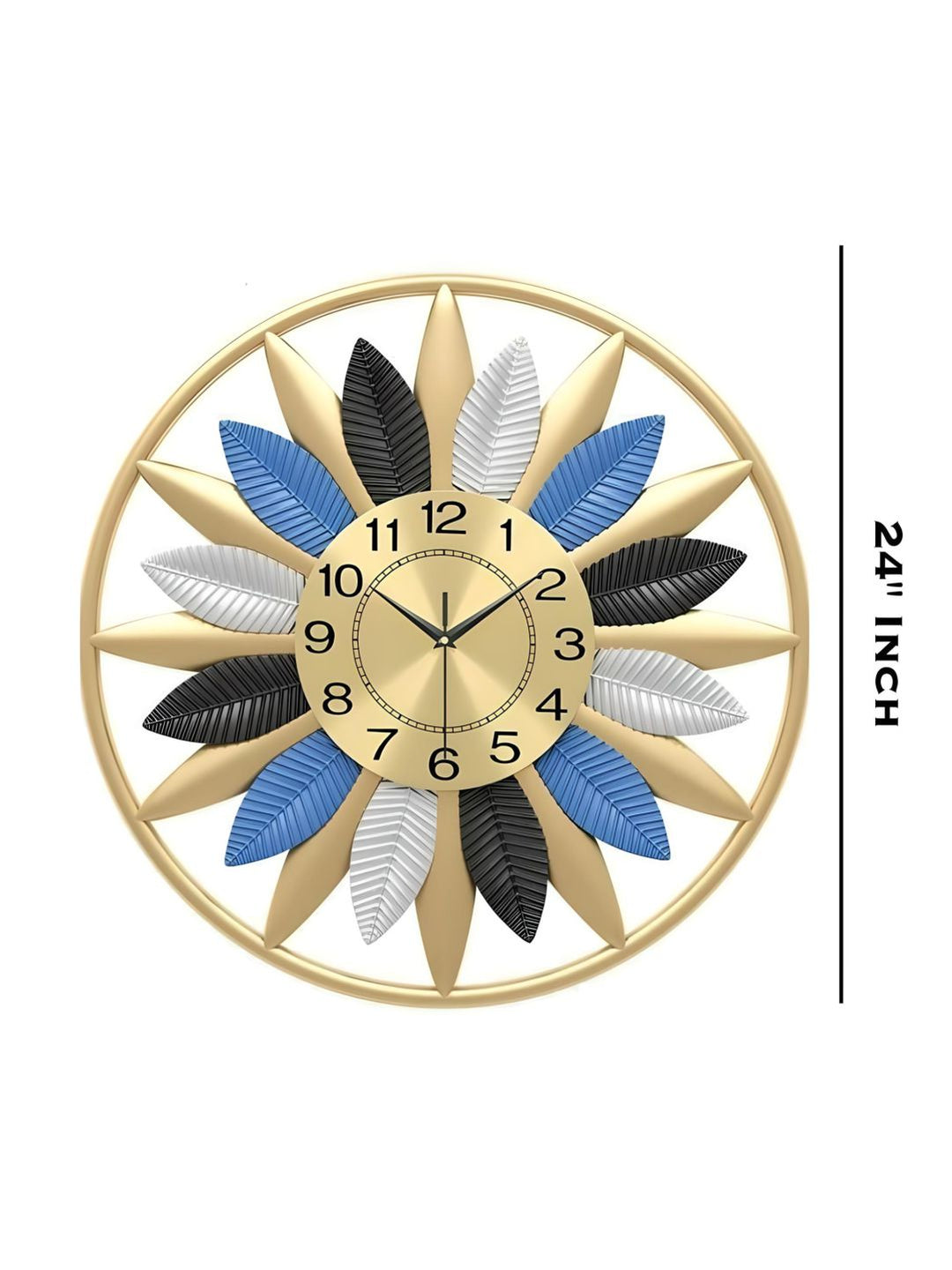 Abstract shaped wall clock