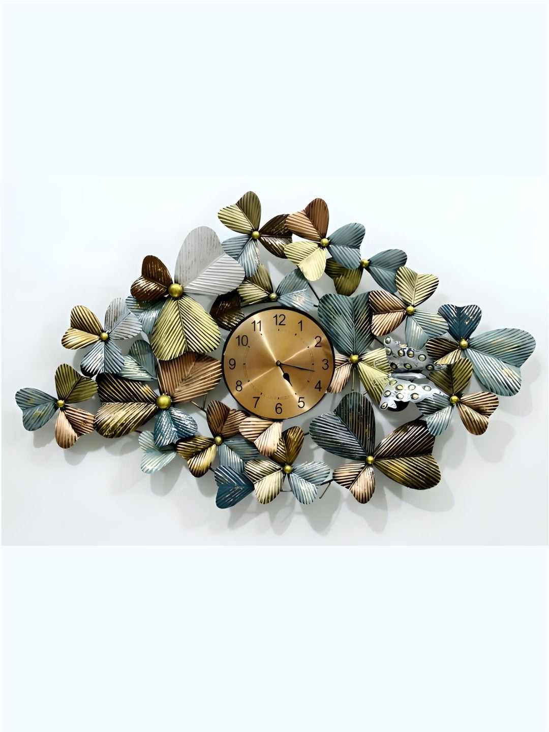 Abstract shaped wall clock