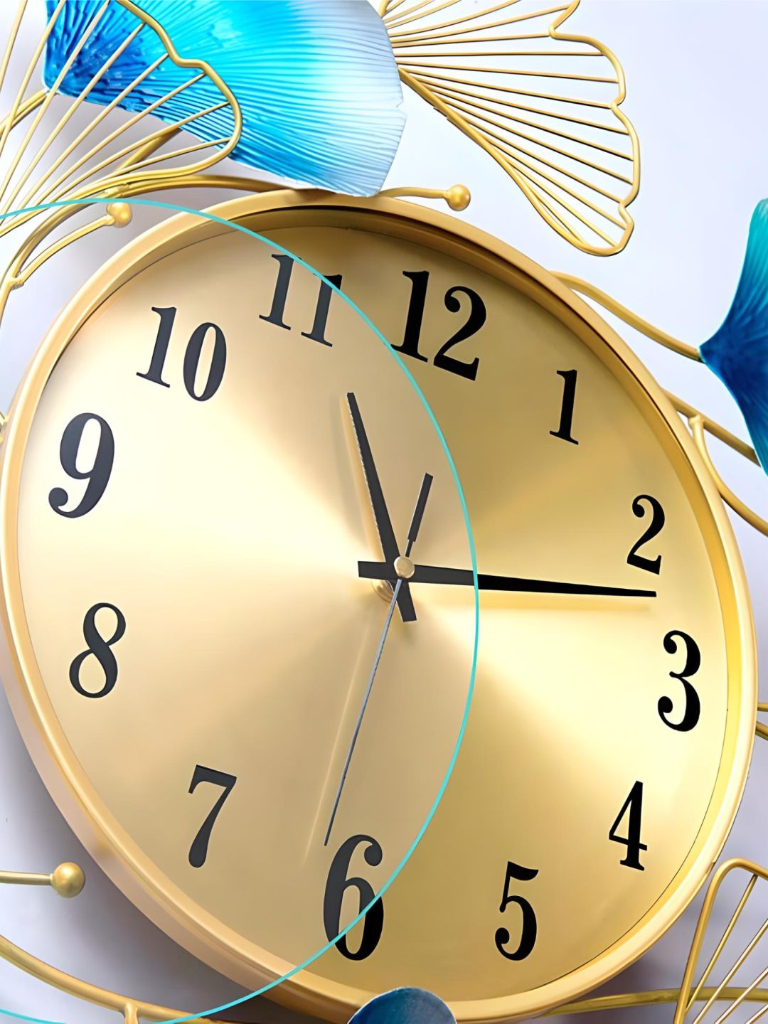 Abstract shaped wall clock
