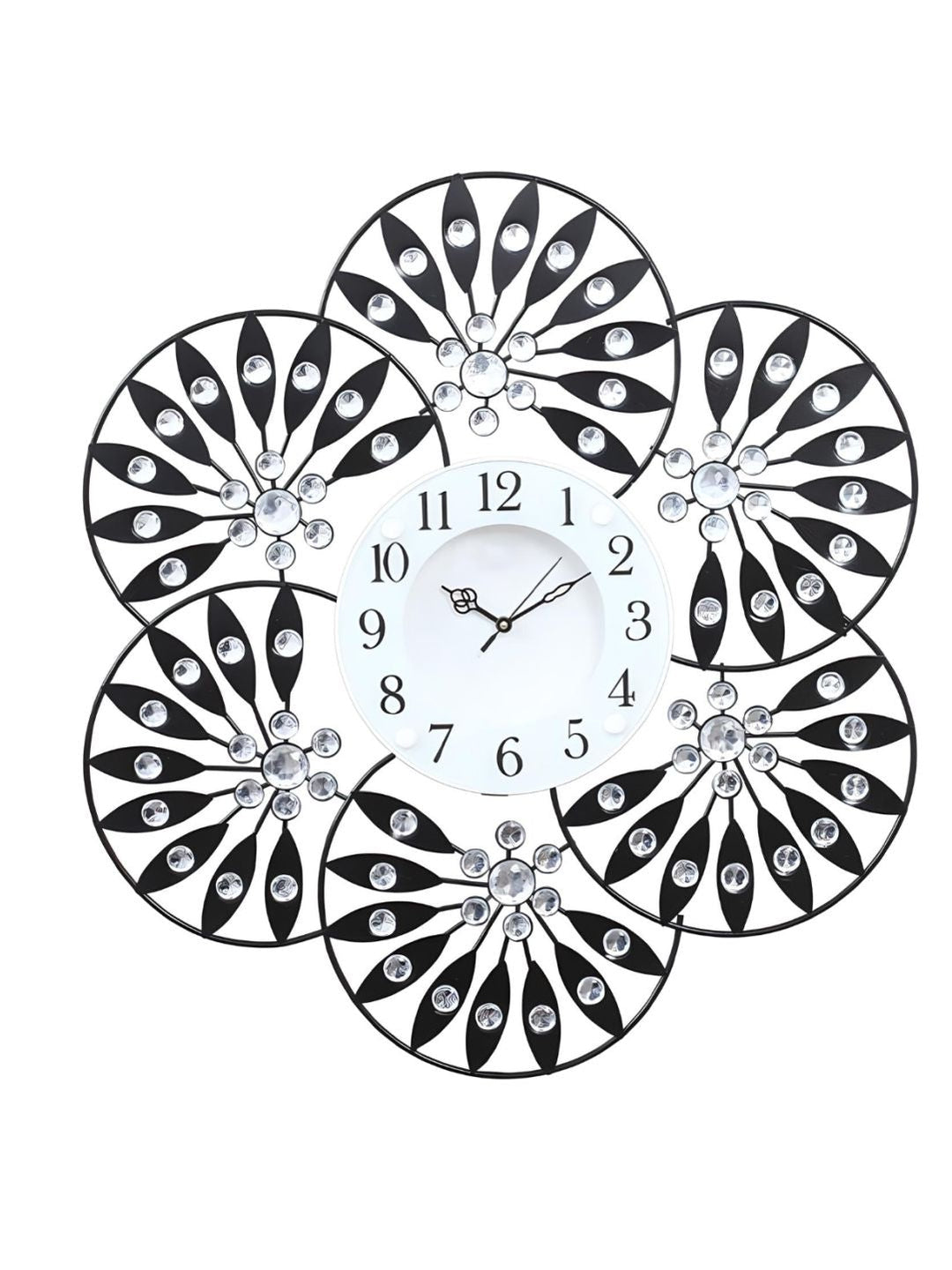 Abstract shaped wall clock