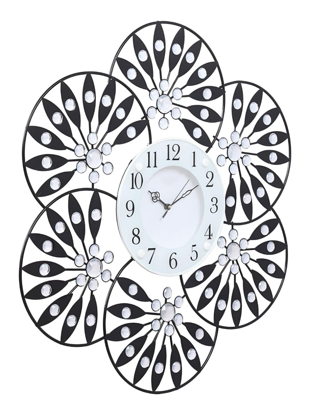 Abstract shaped wall clock