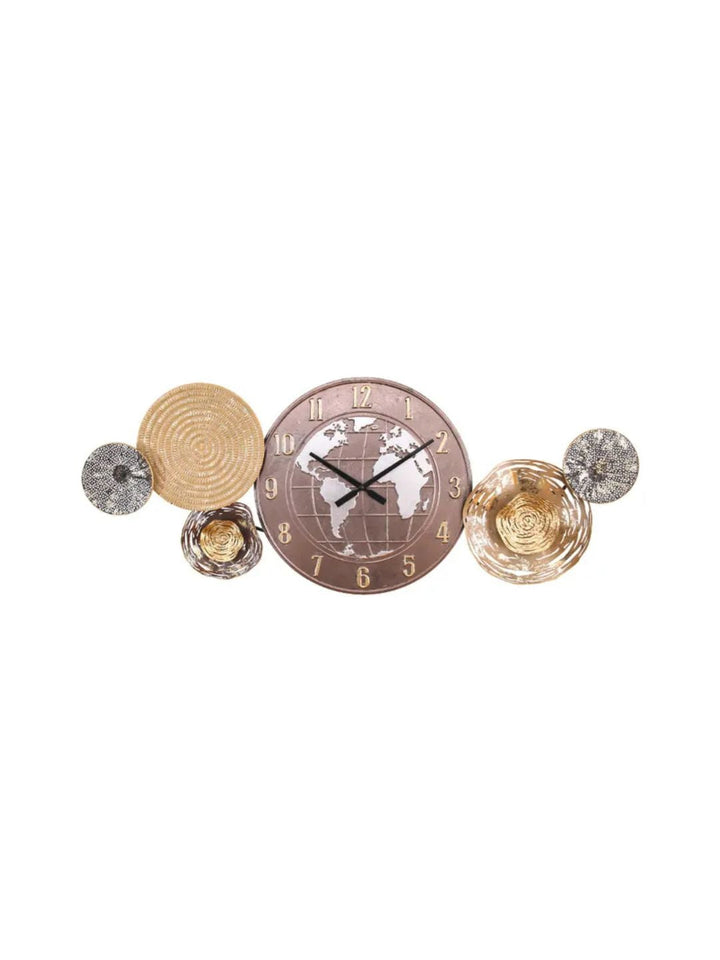 Abstract shaped wall clock