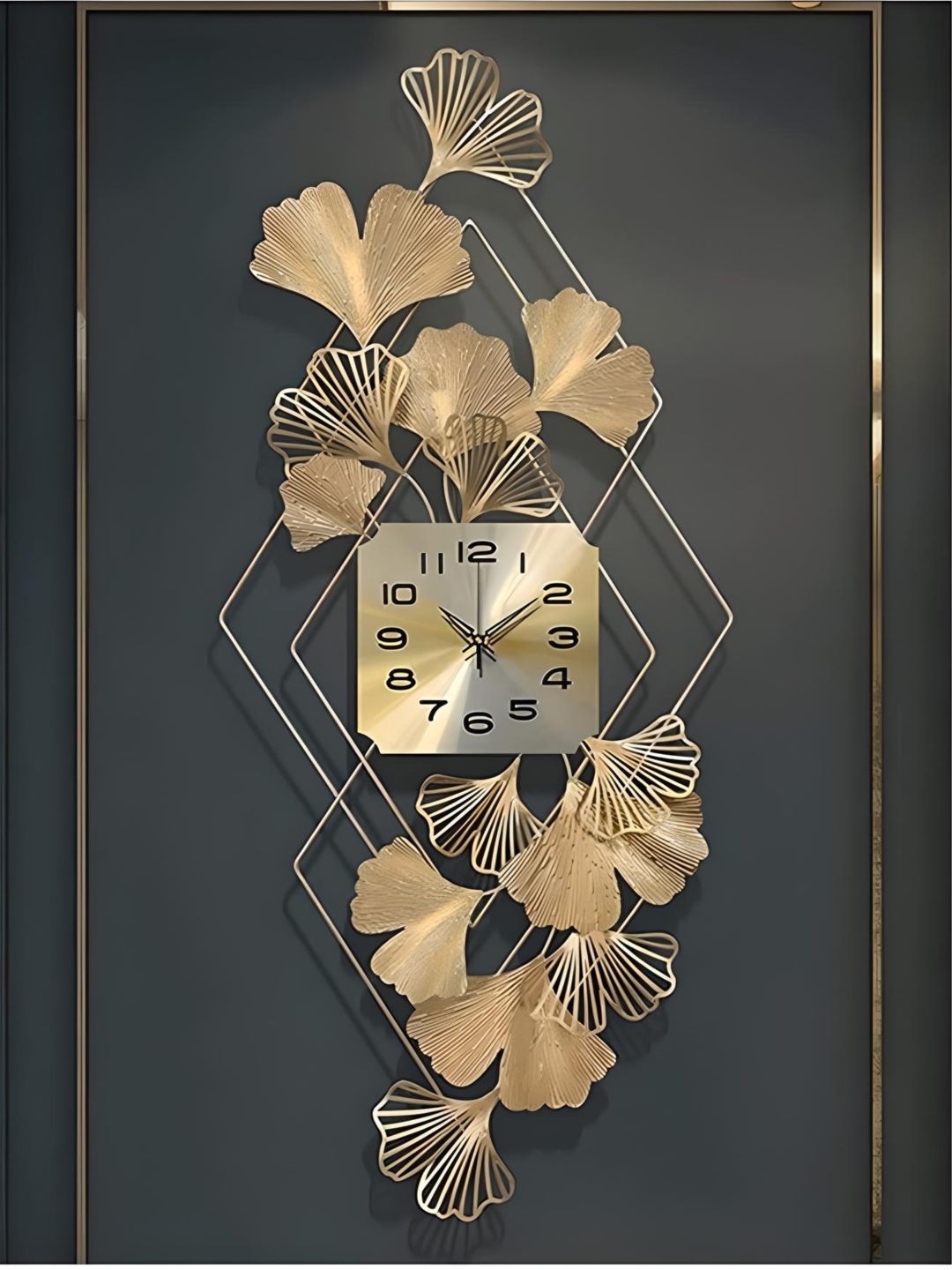 Abstract shaped wall clock