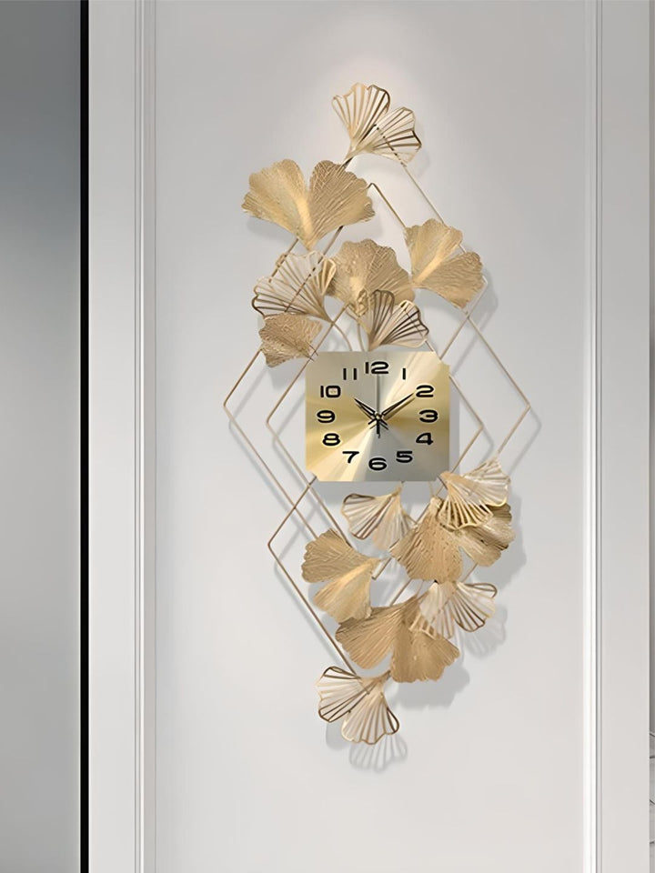 Abstract shaped wall clock