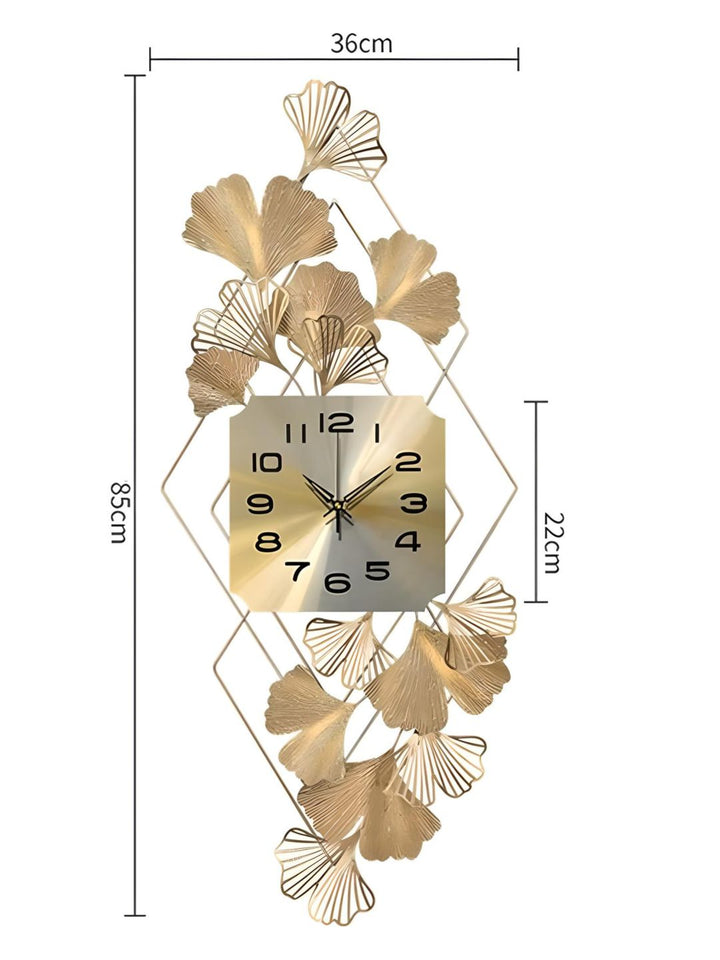 Abstract shaped wall clock