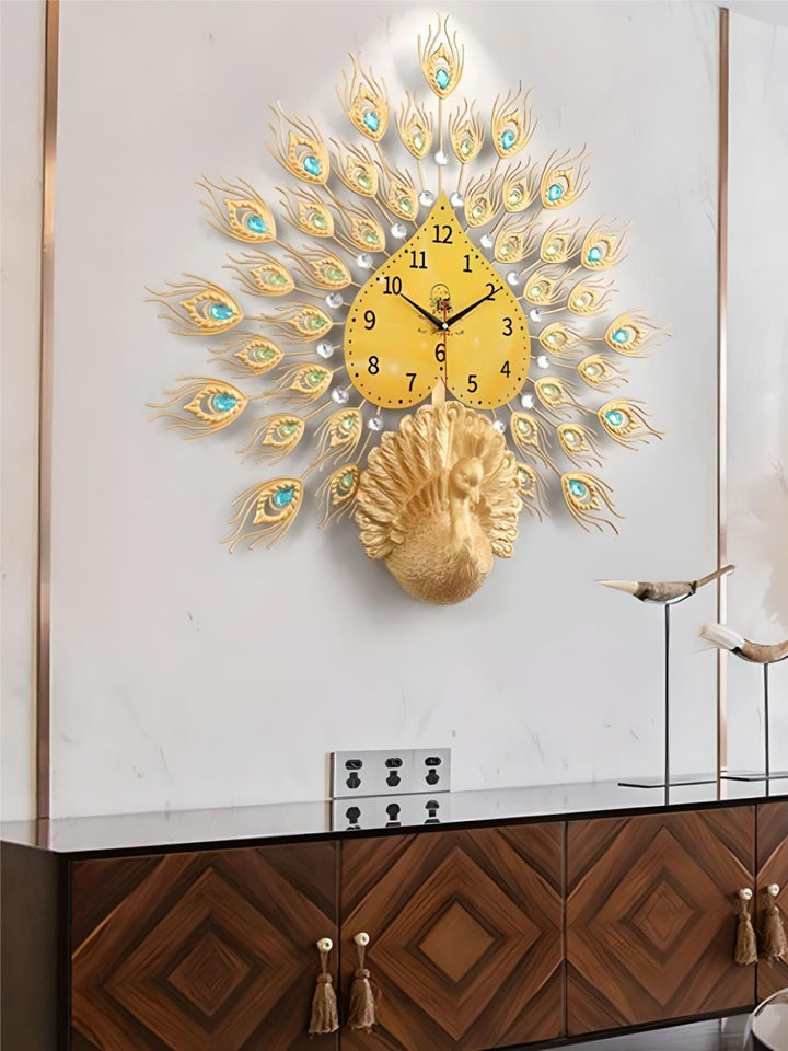 Abstract shaped wall clock