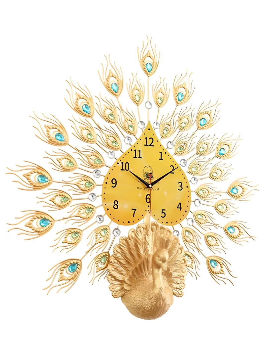 Abstract shaped wall clock