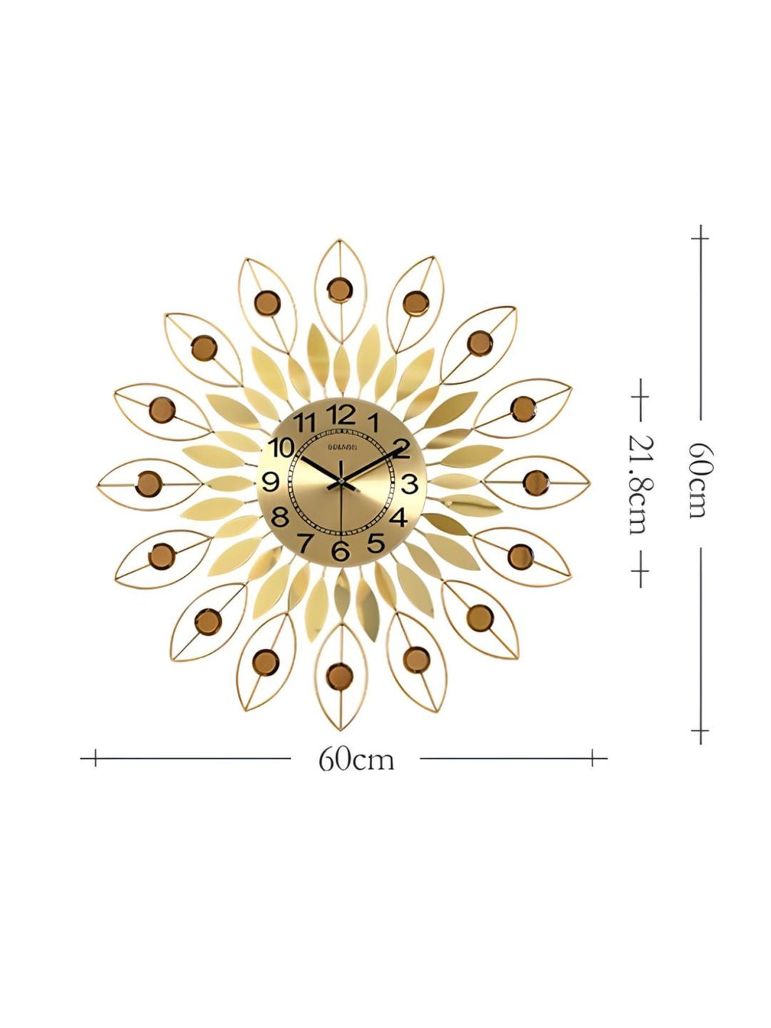 Abstract shaped wall clock