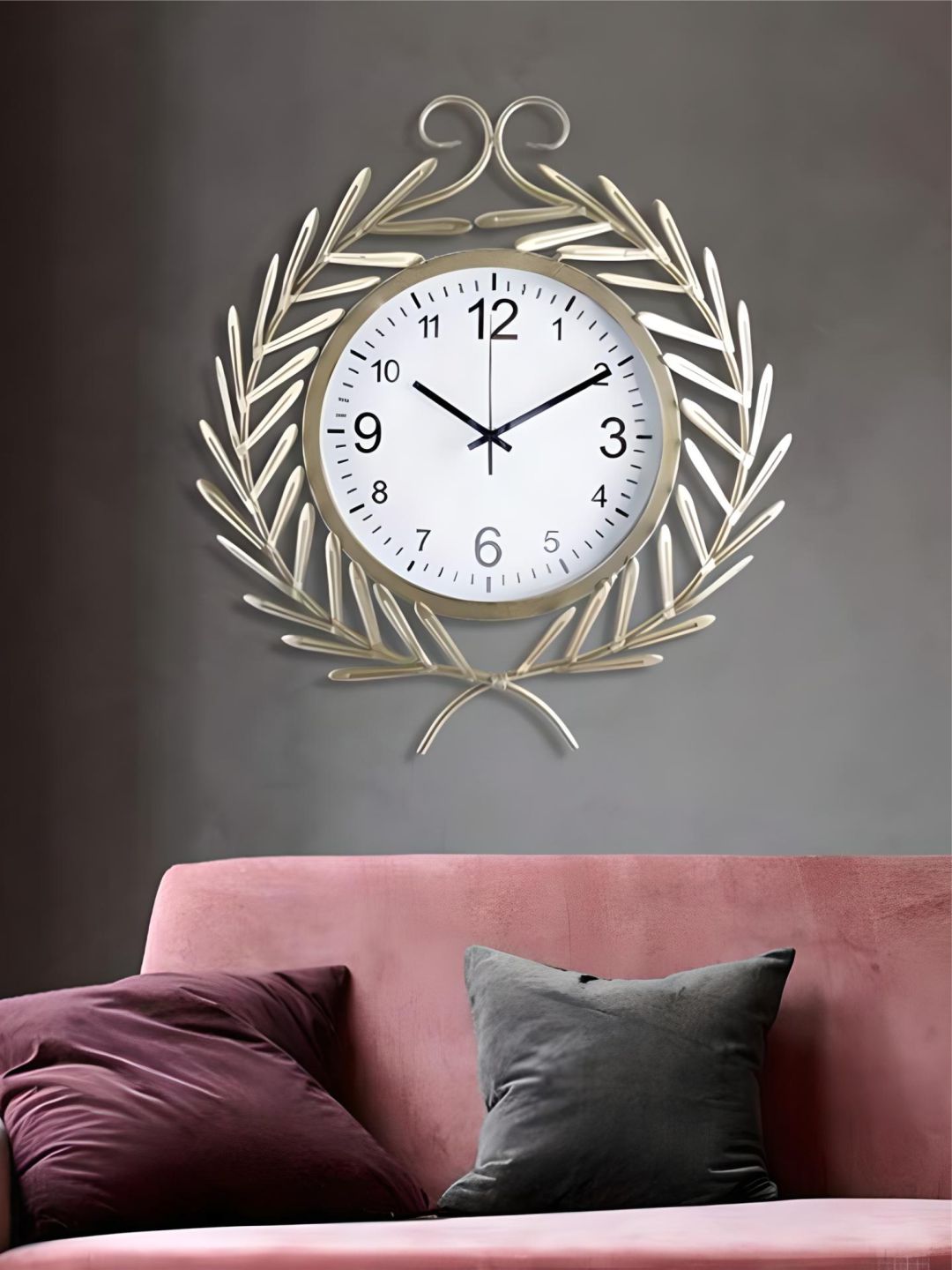 Abstract shaped wall clock